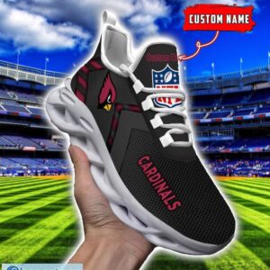 NFL Arizona Cardinals Ultra Sneakers Personalized Name For Fans Max Soul Shoes Product Photo 4