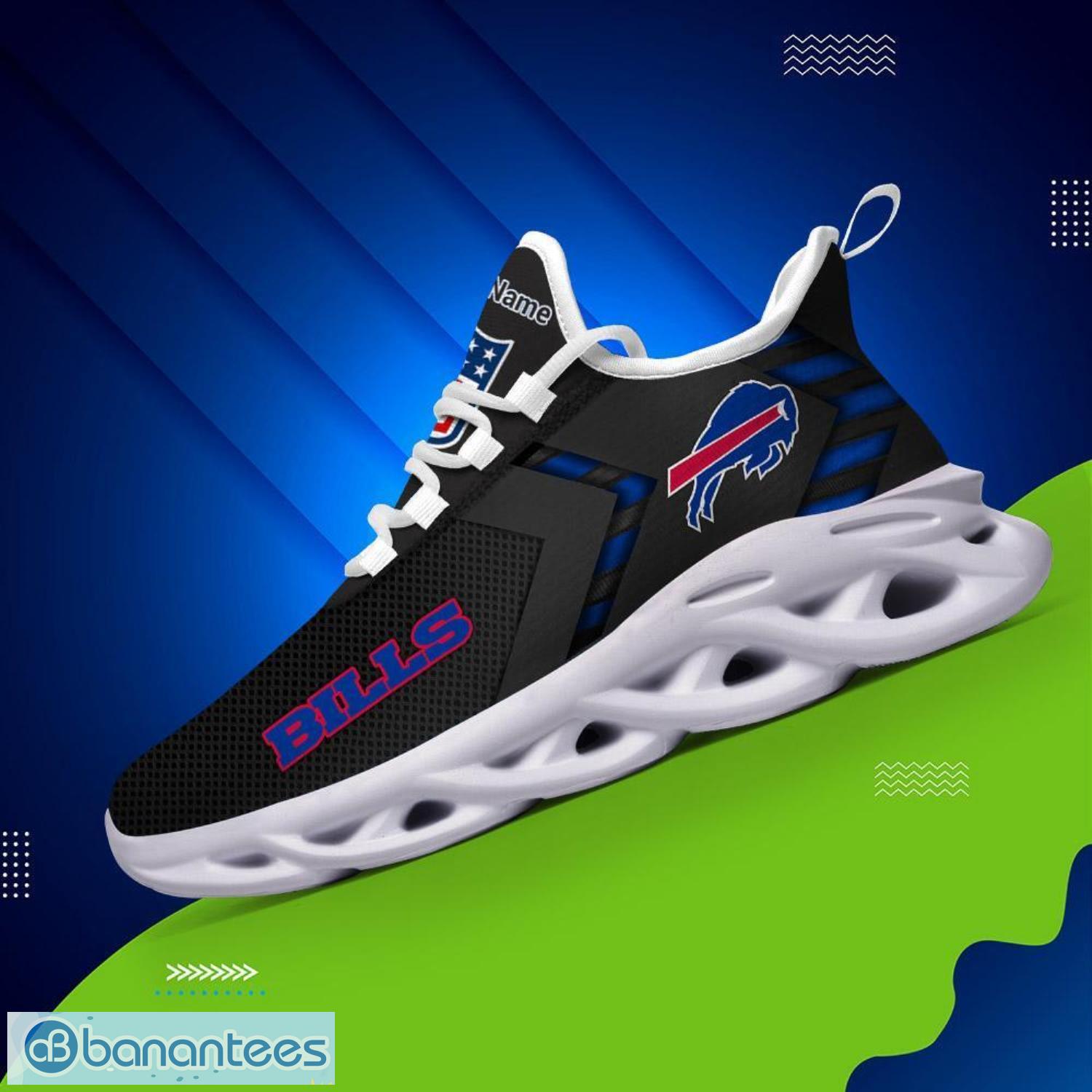 nfl buffalo bills ultra sneakers personalized name for fans max soul shoes 2 image NFL Buffalo Bills Ultra Sneakers Personalized Name For Fans Max Soul Shoes Product Photo 3