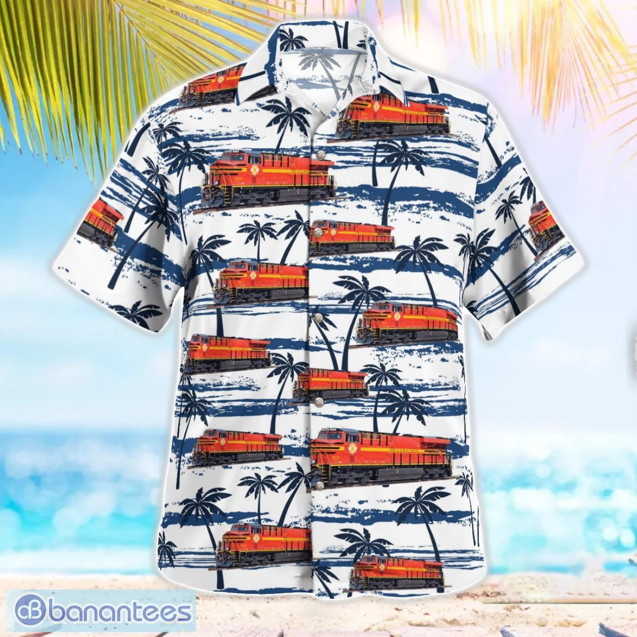 norfolk southern railway ge es44ac 8114 aloha hawaiian shirt 2 image Norfolk Southern Railway GE ES44AC #8114 Aloha Hawaiian Shirt Product Photo 3