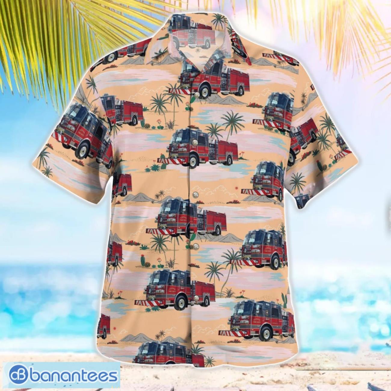 north carolina vienna fire department summer hawaiian shirt for men women 2 image North Carolina, Vienna Fire Department Summer Hawaiian Shirt For Men Women Product Photo 3