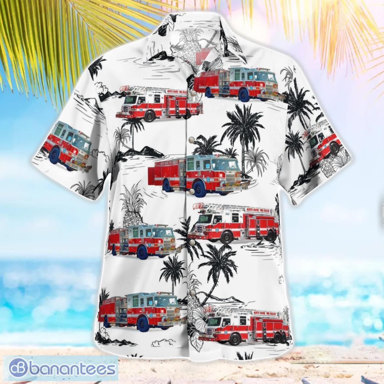 north shore fire rescue wisconsin 3d hawaiian shirt 2 image North Shore Fire - Rescue, Wisconsin 3D Hawaiian Shirt Product Photo 3
