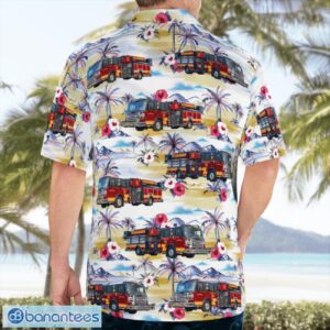 Flossmoor Fire Department, Illinois Beach Hawaiian Shirt Gift For Summer Holiday Product Photo 2