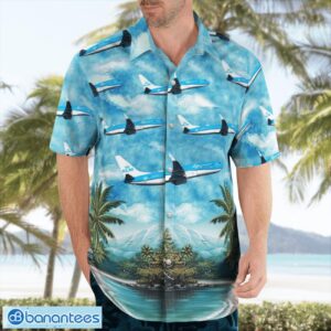 KLM - Royal Dutch Airlines Boeing 737-8K2 Hawaiian Shirt Beach Summer Shirt Product Photo 3