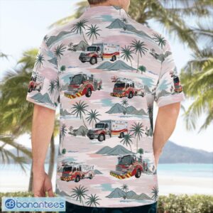 Weston, Broward County, Florida, Weston Fire Department Aloha Hawaiian Shirt Product Photo 2