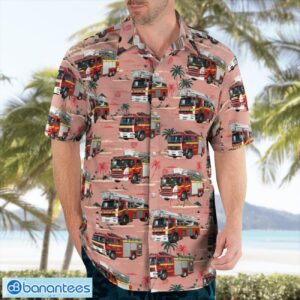 United Kingdom, Avon Fire & Rescue Service Hawaiian Shirt Men Women Beach Shirt Product Photo 4