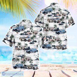 Imperial County Fire Department, California Hawaiian Shirt Button Summer Shirt Product Photo 1