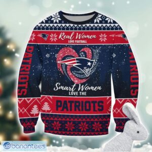 New England Patriots Logo Ugly Christmas Sweater For Fans Men And Women Christmas Gift Ideas Product Photo 1