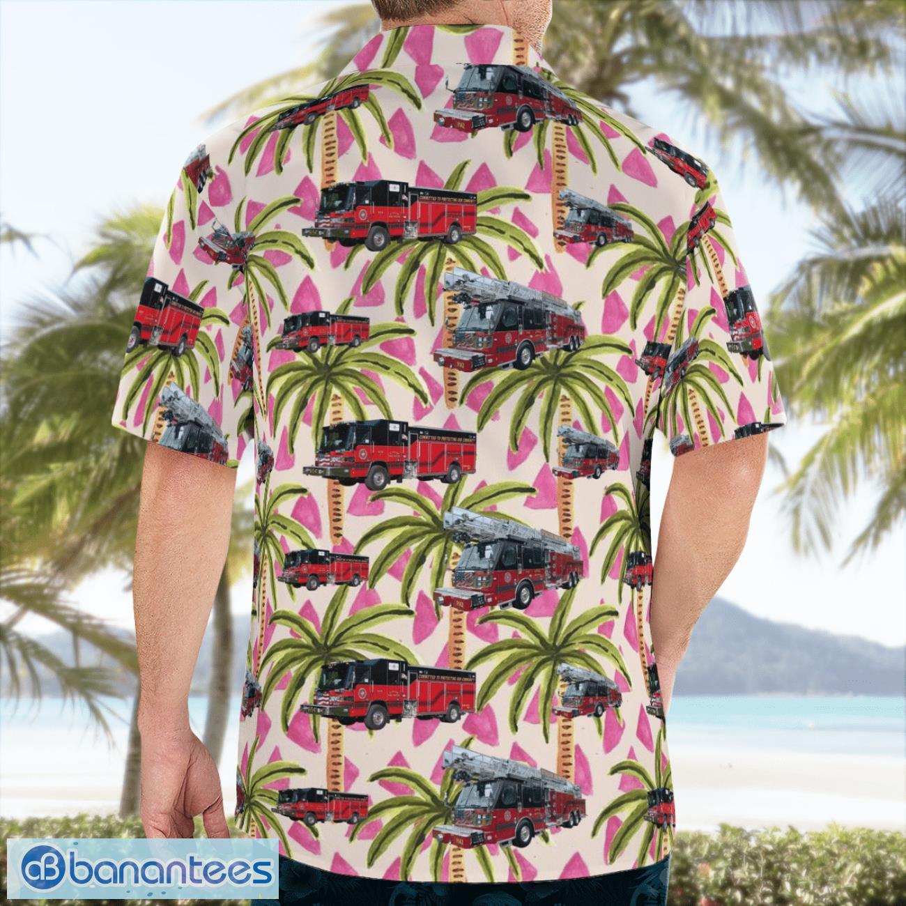 O'Fallon Fire Protection District 3D Hawaiian Shirt O'Fallon Fire Protection District 3D Hawaiian Shirt Product Photo 2