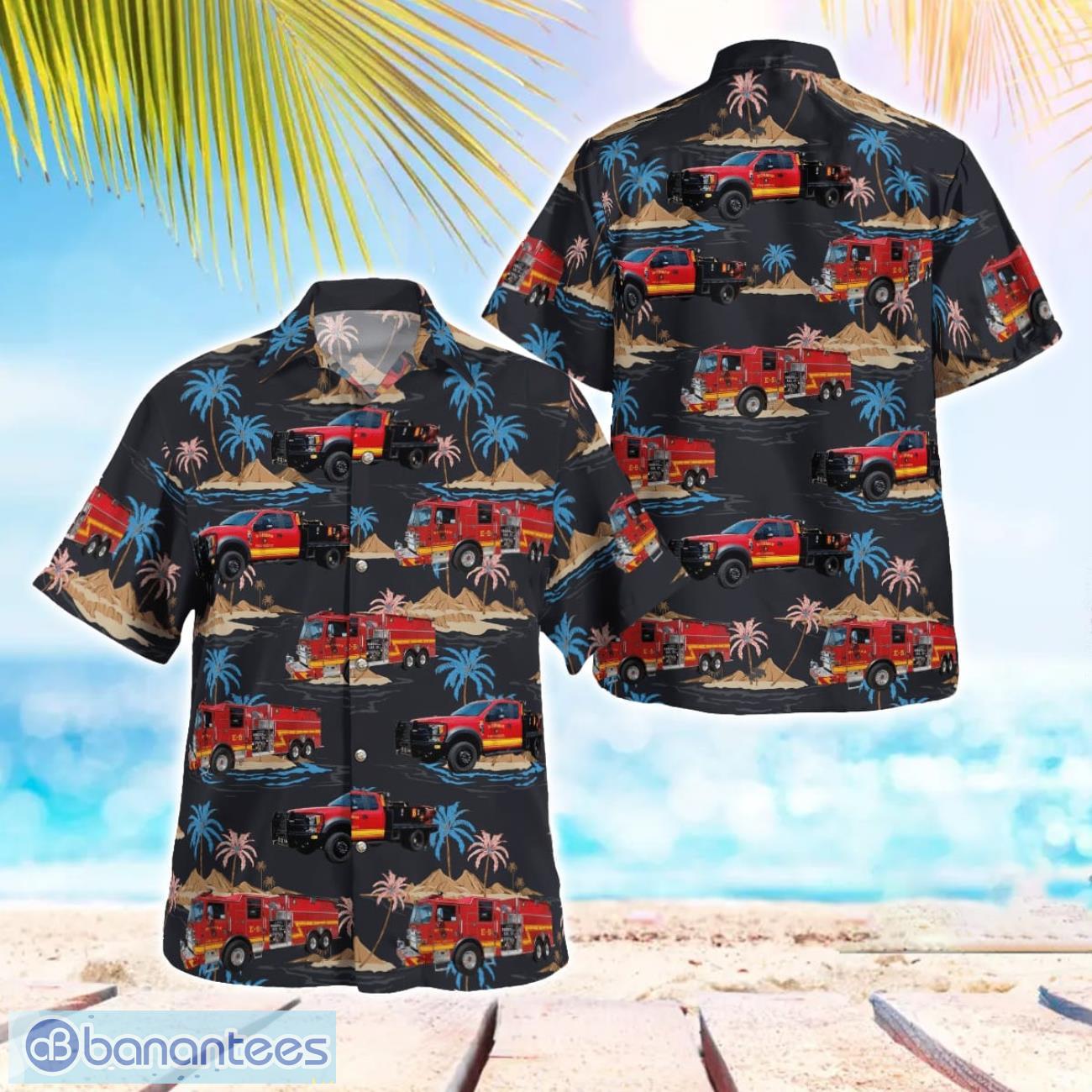 oklahoma norman fire department hawaiian shirt beach shirt summer holiday gift image OKLAHOMA, Norman Fire Department Hawaiian Shirt Beach Shirt Summer Holiday Gift Product Photo 1