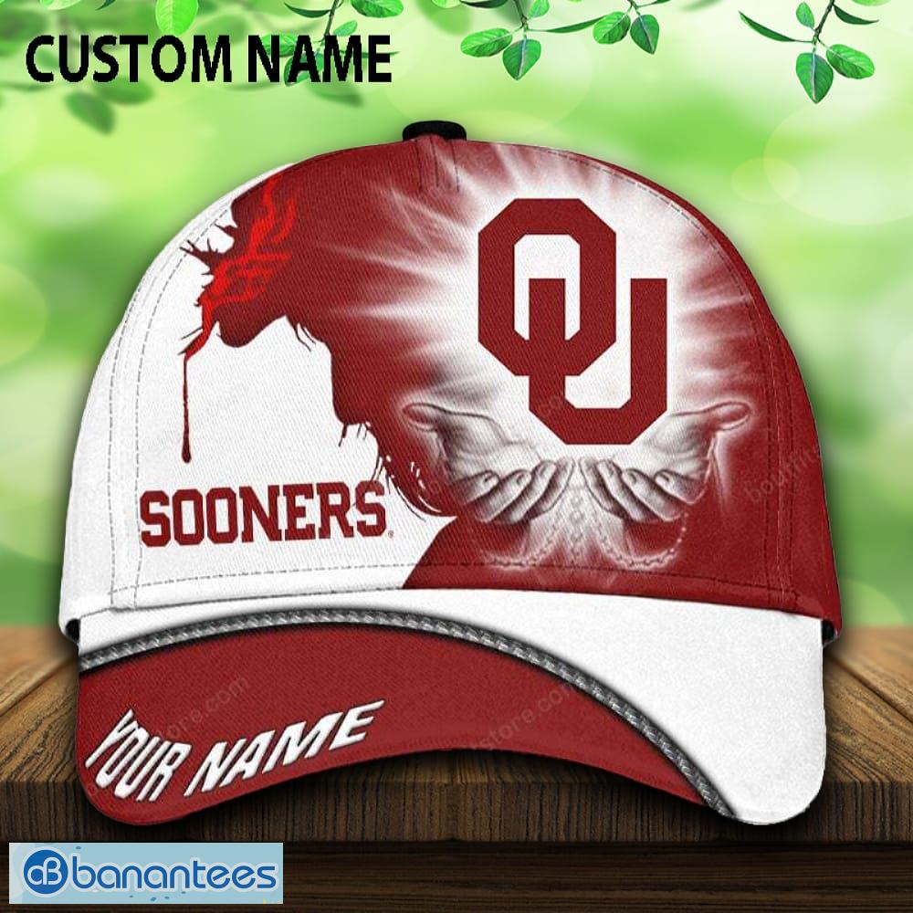 oklahoma sooners 3d cap and hat custom name all over print for fans image Oklahoma Sooners 3D Cap And Hat Custom Name All Over Print For Fans - Oklahoma Sooners 3D Cap And Hat Custom Name All Over Print For Fans