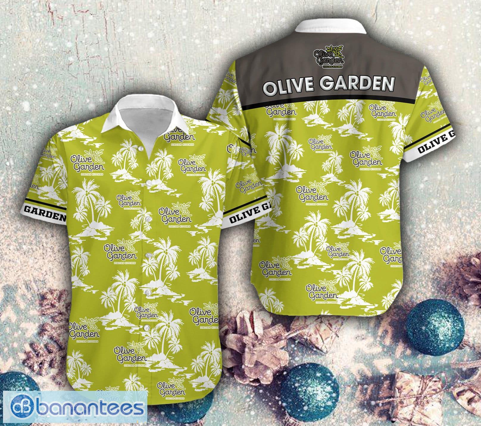 olive garden retro brand new aop hawaiian shirt for summer holidays image Olive Garden Retro Brand New AOP Hawaiian Shirt For Summer Holidays - olive garden Retro Brand New AOP Hawaiian Shirt For Summer