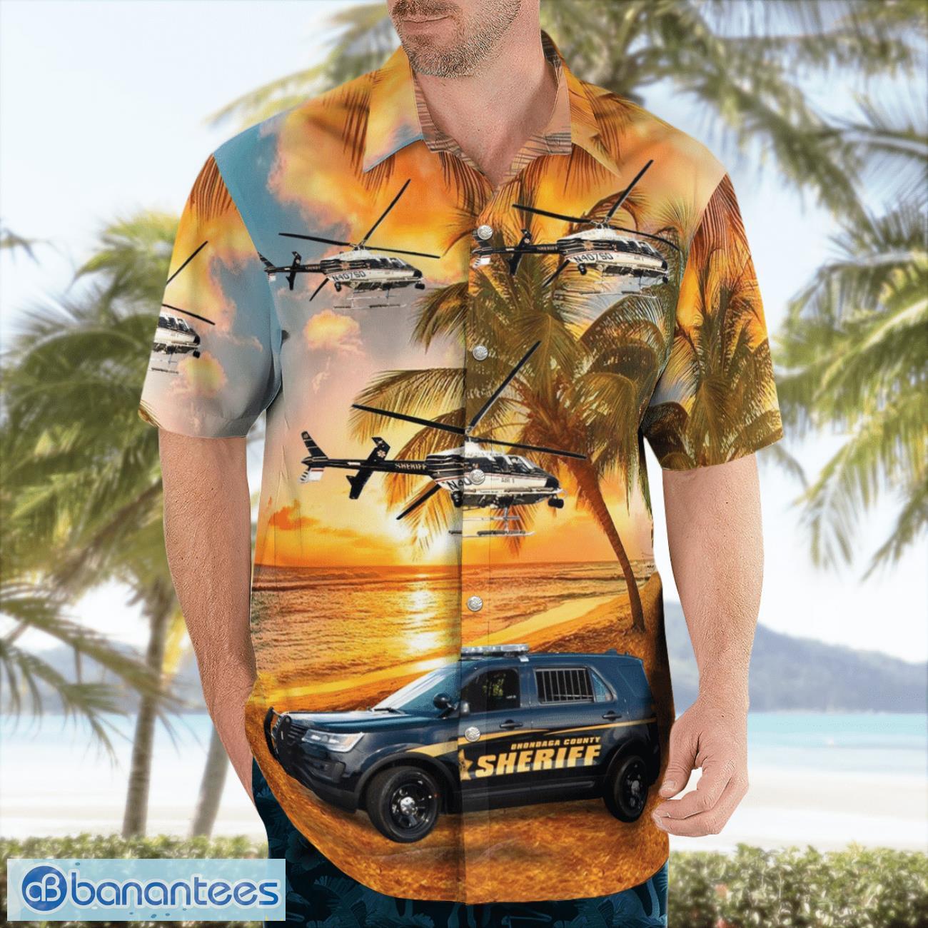 Onondaga County Sheriff, New York 3D Hawaiian Shirt Onondaga County Sheriff, New York 3D Hawaiian Shirt Product Photo 4