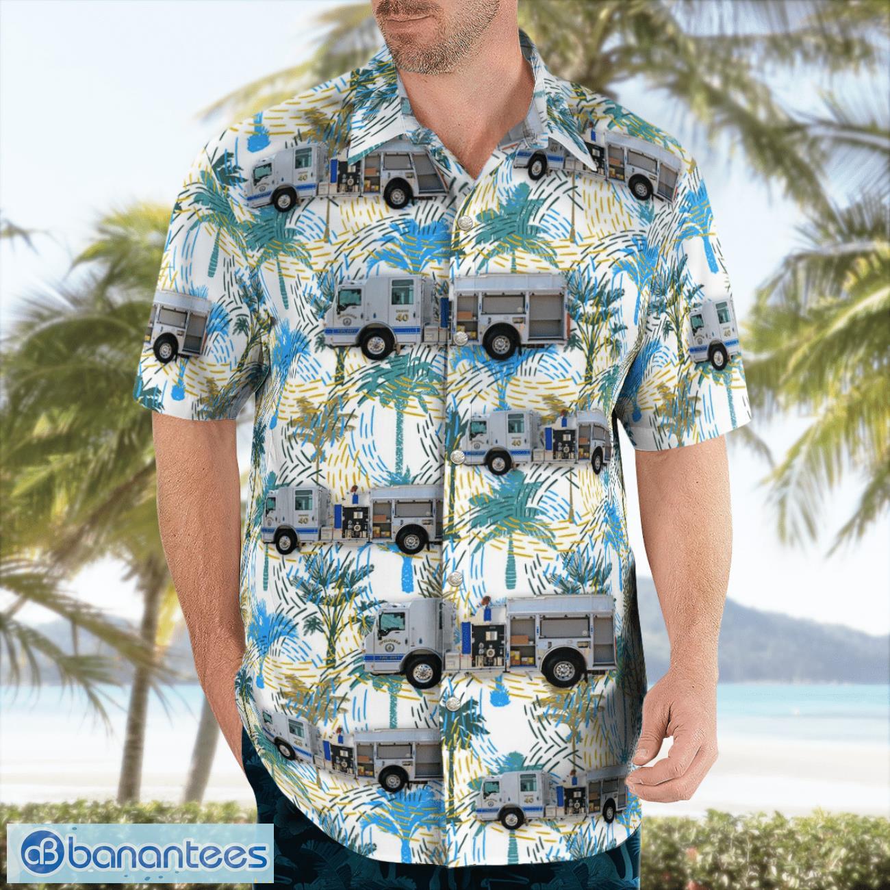 Opelousas Fire Department Beach Hawaiian Shirt Summer Gift Opelousas Fire Department Beach Hawaiian Shirt Summer Gift Product Photo 4