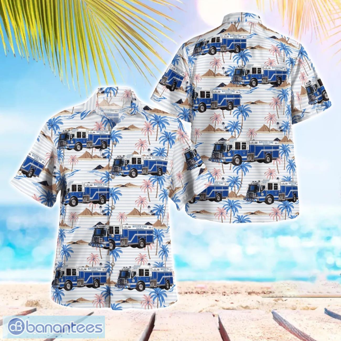 oregon keizer fire district hawaiian shirt beach shirt summer holiday gift image Oregon Keizer Fire District Hawaiian Shirt Beach Shirt Summer Holiday Gift Product Photo 1