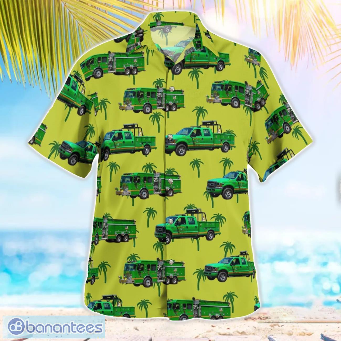oxford township pennsylvania irishtown fire company hawaiian shirt summer beach shirt 1 image Oxford Township, Pennsylvania, Irishtown Fire Company Hawaiian Shirt Summer Beach Shirt Product Photo 2