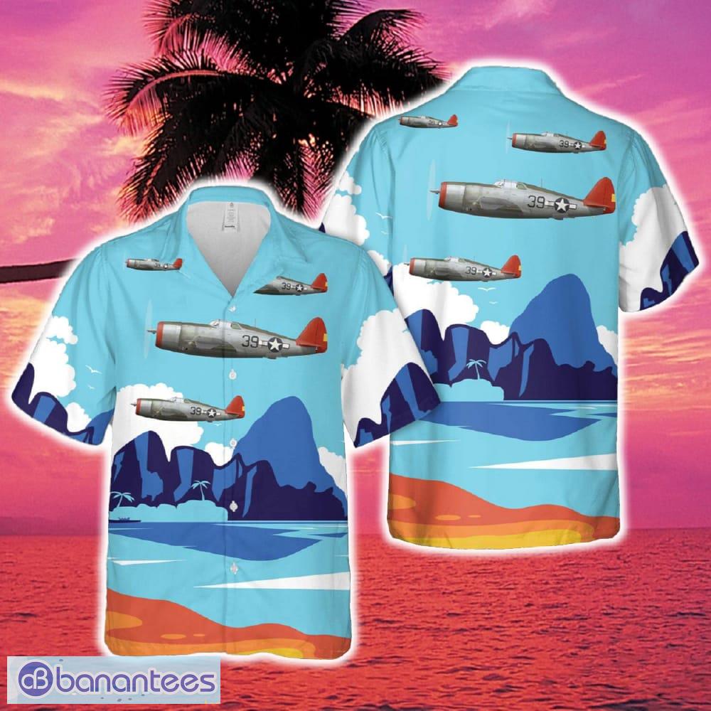 p 47d thunderbolt 1lt gwynne peirson 302nd fs 332nd fg tuskegee airmen italy 1944 hawaiian shirt image P-47D Thunderbolt 1LT Gwynne Peirson 302nd FS 332nd FG Tuskegee Airmen Italy 1944 Hawaiian Shirt - P-47D Thunderbolt 1LT Gwynne Peirson 302nd FS 332nd FG Tuskegee Airmen Italy 1944 Hawaiian Shirt