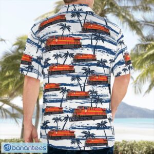 Norfolk Southern Railway GE ES44AC #8114 Aloha Hawaiian Shirt Product Photo 2