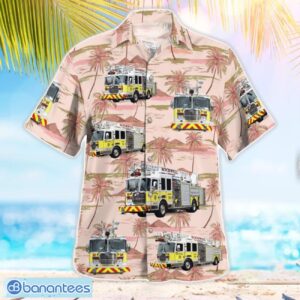 Rockwell Fire Department 3D Hawaiian Shirt Product Photo 2
