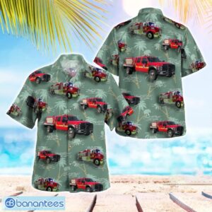 Columbia County Fire Rescue Hawaiian Shirt Beach Summer Gift Product Photo 1