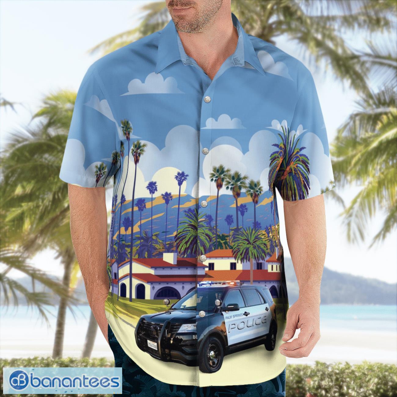 palm-springs-california-palm-springs-police-department-hawaiian-shirt-button-summer-shirt-2.jpg Palm Springs, California, Palm Springs Police Department Hawaiian Shirt Button Summer Shirt Product Photo 3