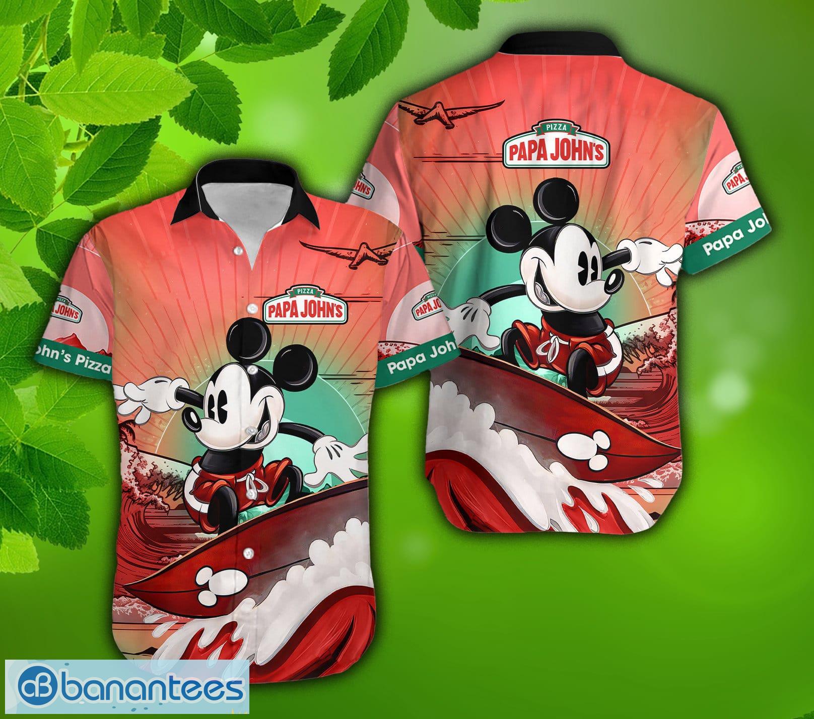 papa johns pizza brand new affordable 3d hawaii shirt for summer holidays image Papa John's Pizza Brand New Affordable 3D Hawaii Shirt For Summer Holidays Product Photo
