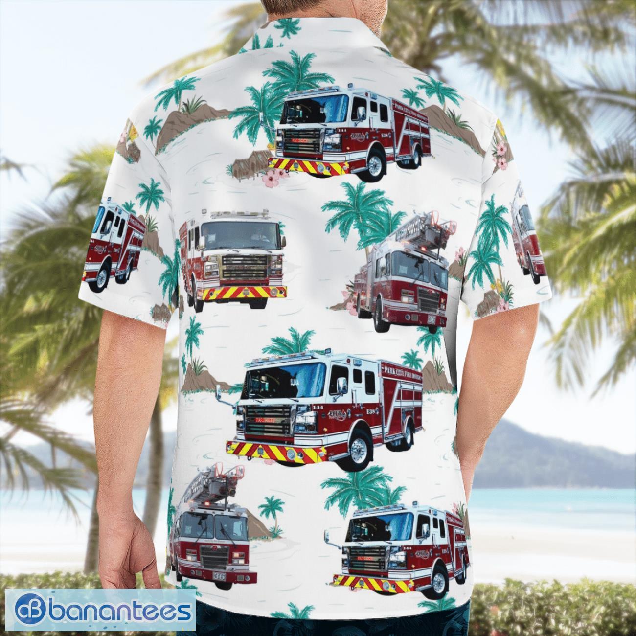 Park City Fire District 3D Hawaiian Shirt Park City Fire District 3D Hawaiian Shirt Product Photo 4