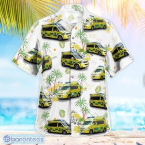 Sweden Stockholm Ambulance Aloha Hawaiian Shirt Product Photo 2