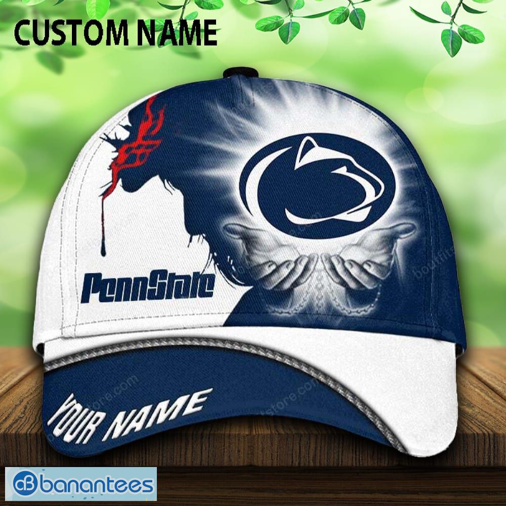 penn state nittany lions 3d cap and hat custom name all over print for fans image Penn State Nittany Lions 3D Cap And Hat Custom Name All Over Print For Fans - Penn State Nittany Lions 3D Cap And Hat Custom Name All Over Print For Fans