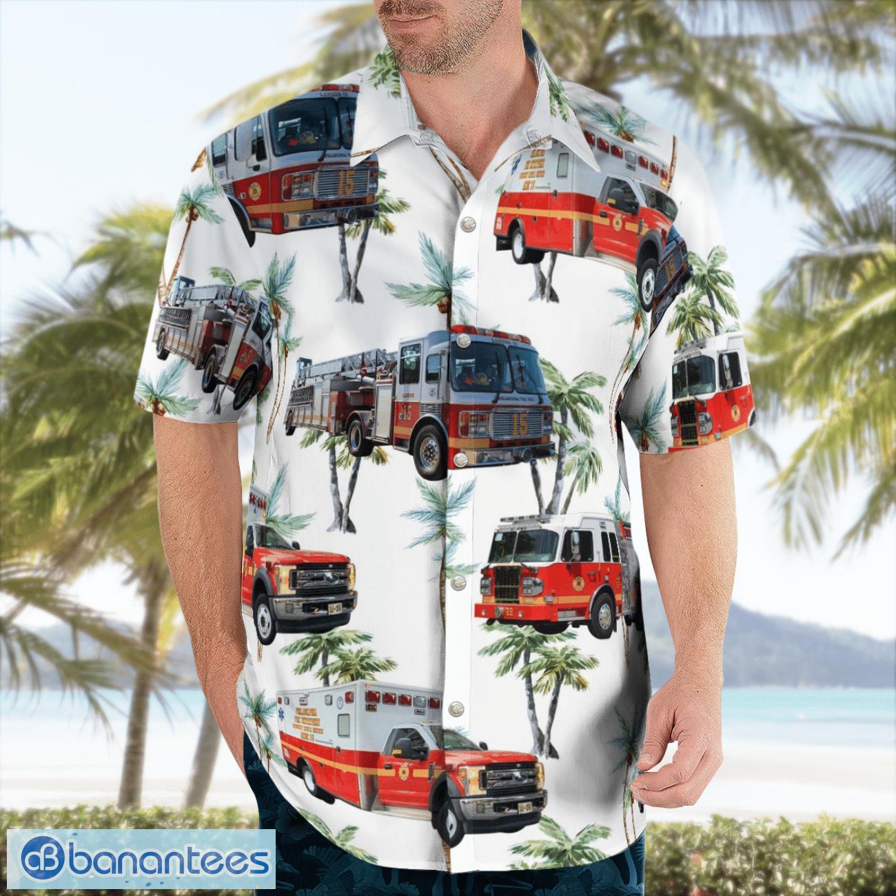 pennsylvania philadelphia fire department hawaiian shirt summer beach shirt 2 image Pennsylvania Philadelphia Fire Department Hawaiian Shirt Summer Beach Shirt Product Photo 3