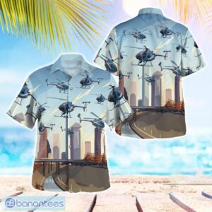 Houston Police Air Support “75 Fox” N8375F Hawaiian Shirt Beach Summer Shirt Product Photo 1