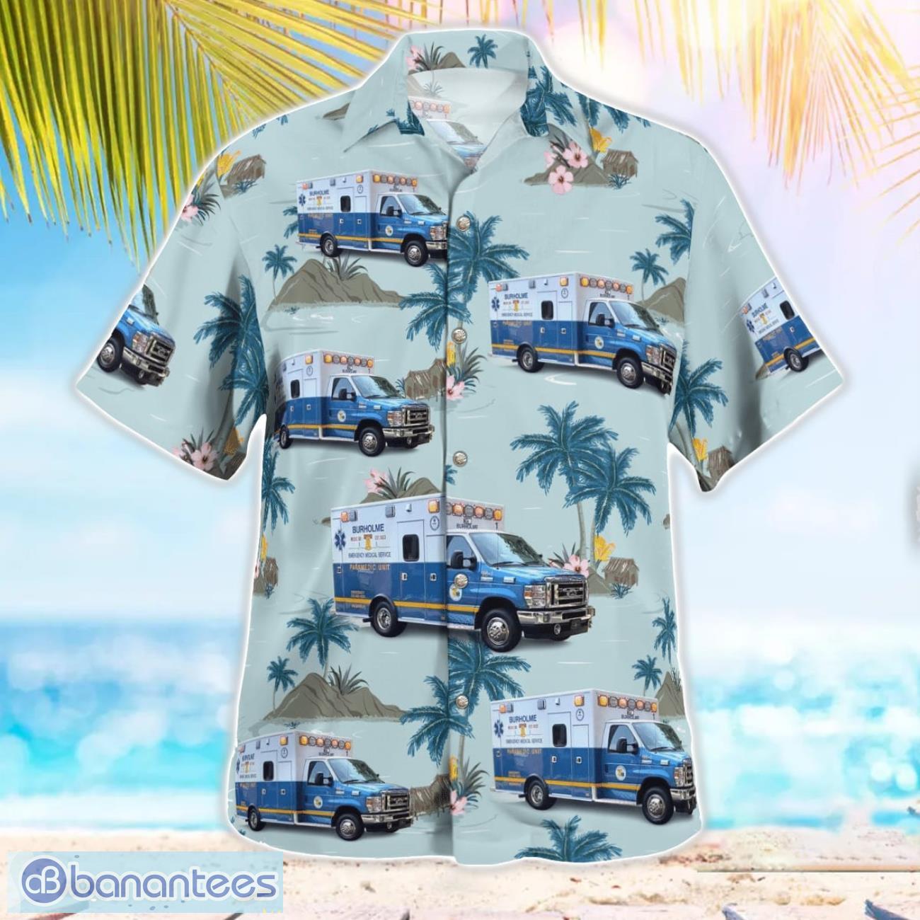 philadelphia county pennsylvania burholme emergency medical service hawaiian shirt beach shirt summer holiday gift 2 image Philadelphia County, Pennsylvania, Burholme Emergency Medical Service Hawaiian Shirt Beach Shirt Summer Holiday Gift Product Photo 3