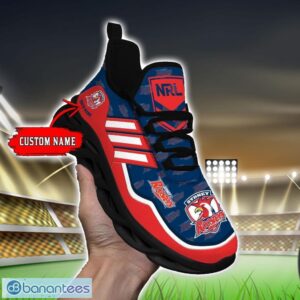 Custom Name For Fans NRL Sydney Roosters Personalized Max Soul Shoes Running Sneakers Product Photo 5