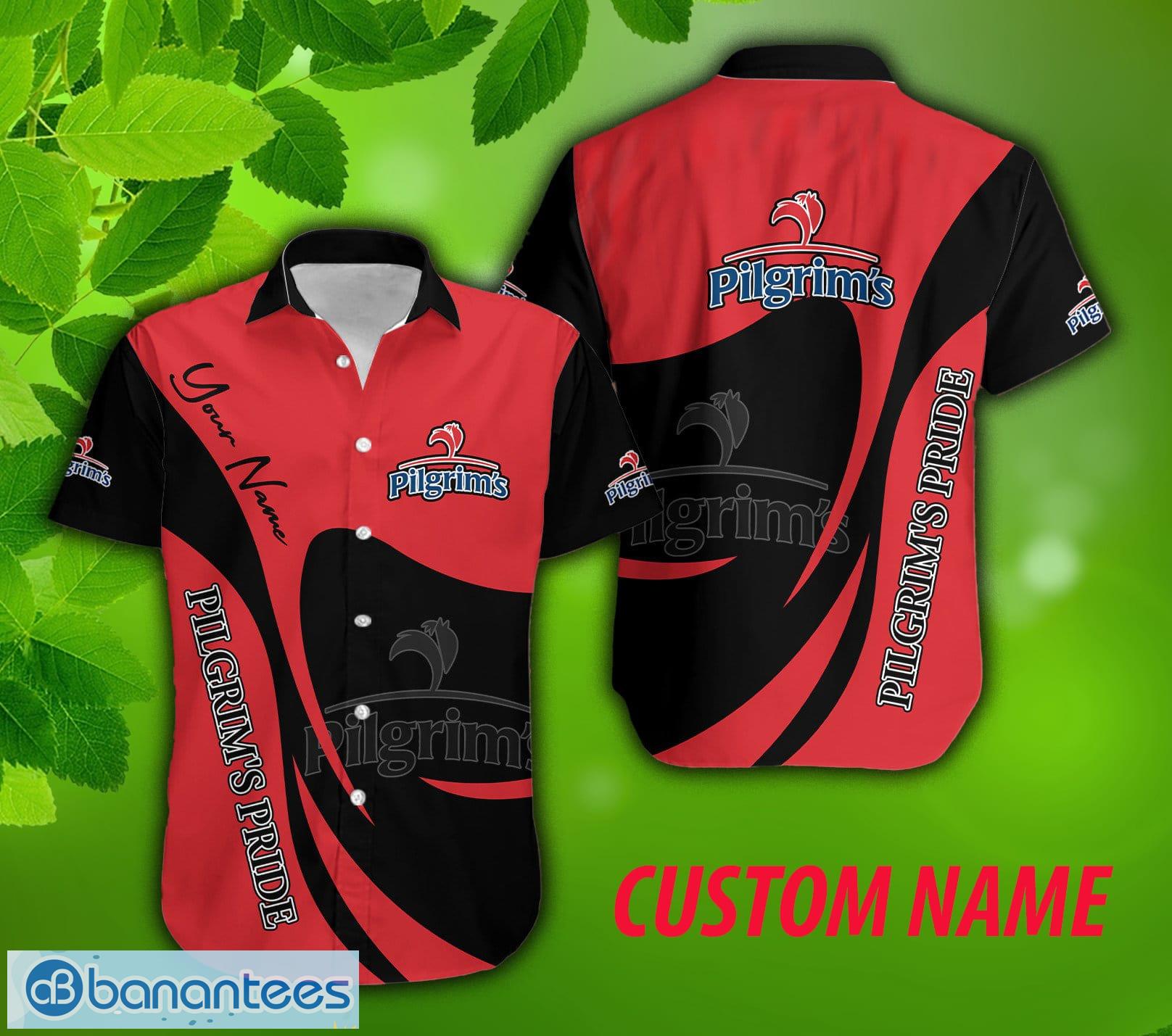 pilgrims pride personalized name party new aloha hawaiian beach shirt for summer holidays image Pilgrim's Pride Personalized Name Party New Aloha Hawaiian Beach Shirt For Summer Holidays Product Photo