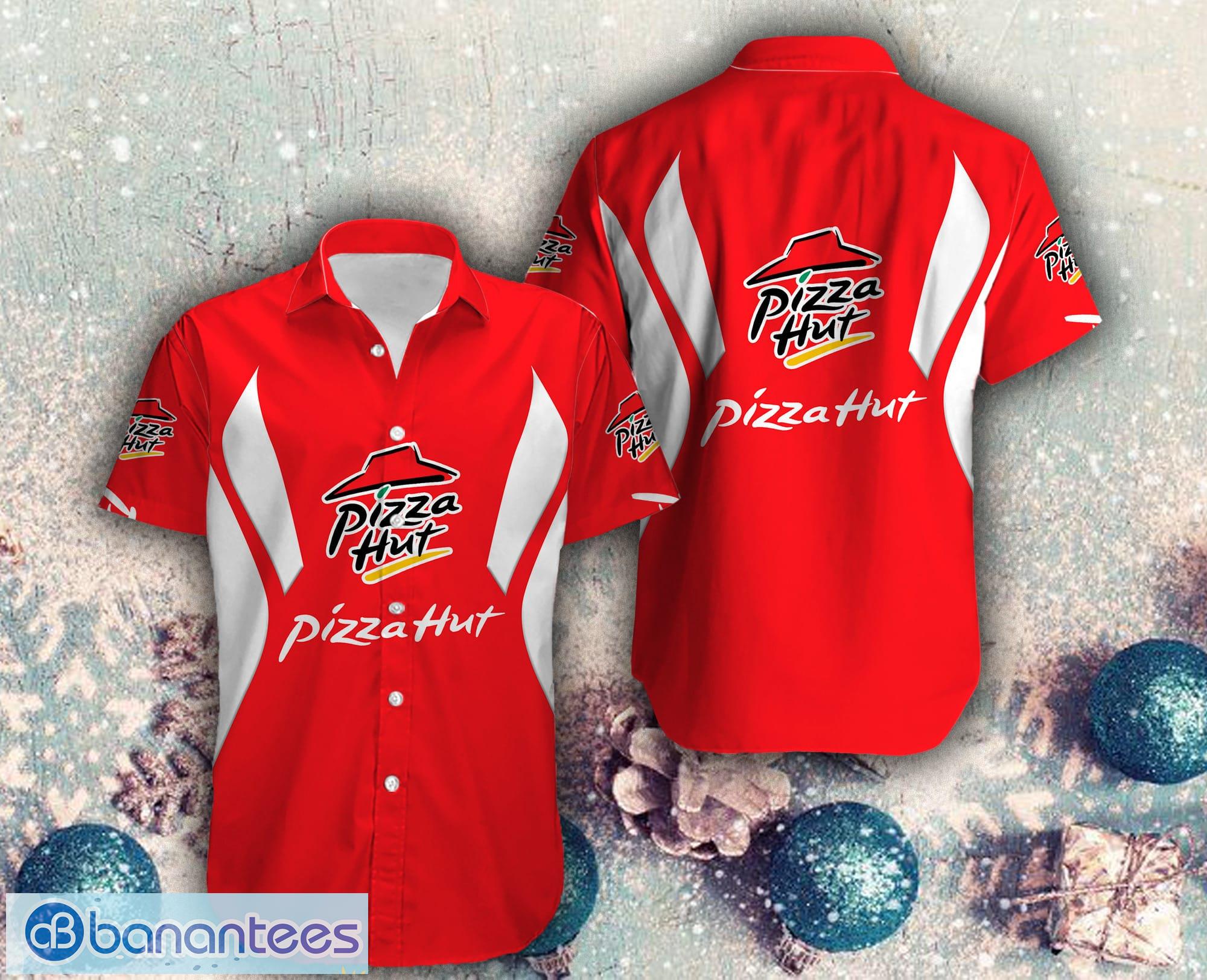 pizza hut authentic brand new aop hawaiian shirt for summer holidays image Pizza Hut Authentic Brand New AOP Hawaiian Shirt For Summer Holidays - pizza hut Authentic Brand New AOP Hawaiian Shirt Gift For Fans