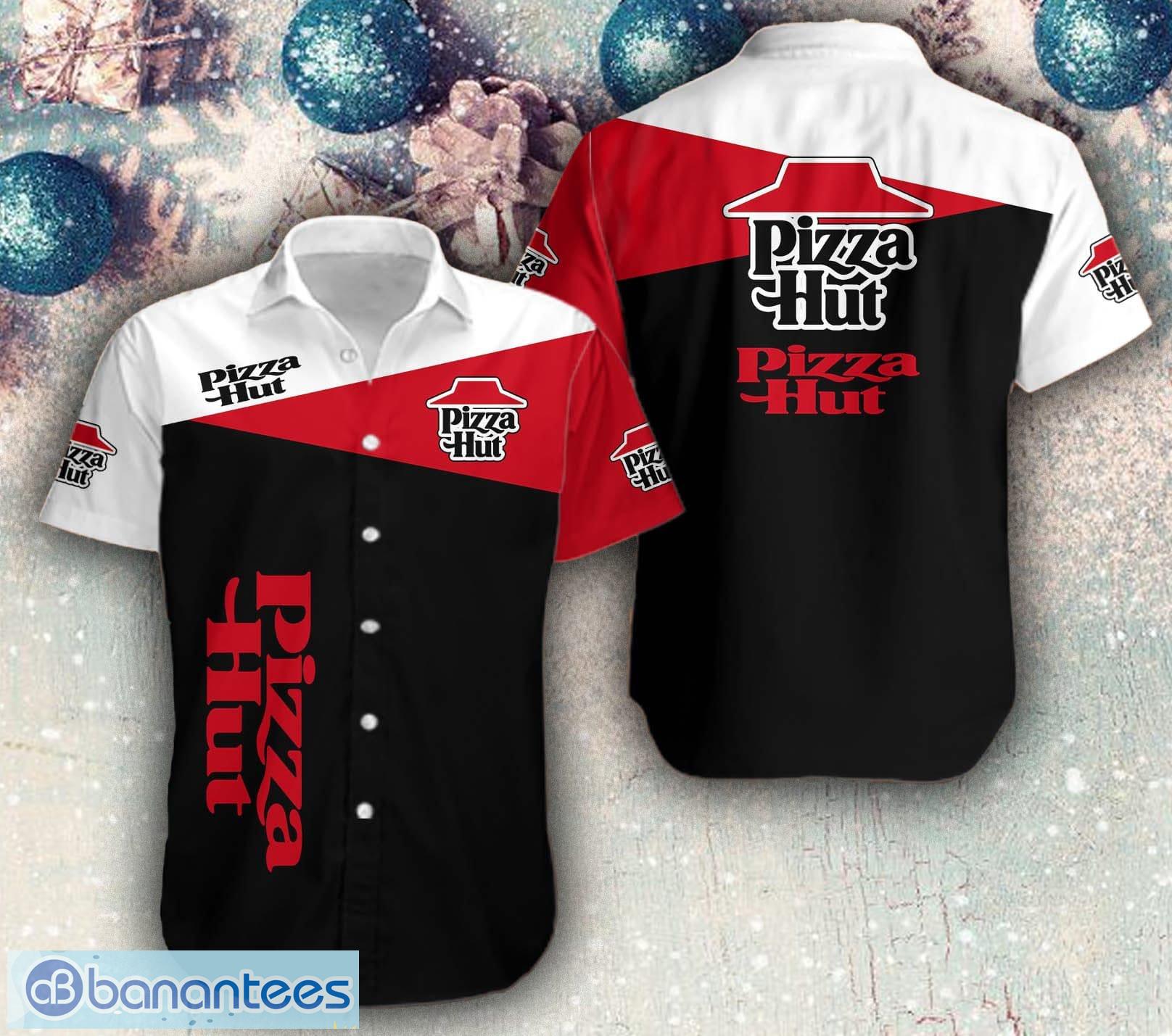 pizza hut bold brand aop hawaiian shirt for summer holidays image Pizza Hut Bold Brand AOP Hawaiian Shirt For Summer Holidays - pizza hut Bold Brand AOP Hawaiian Shirt For Men And Women