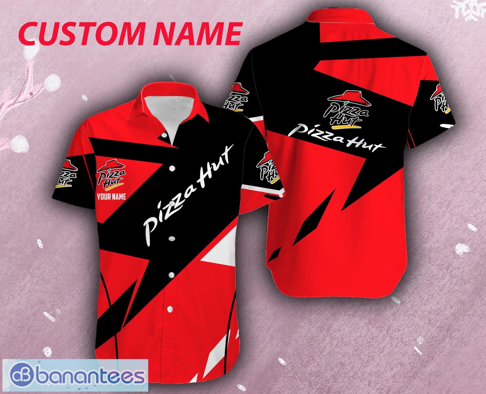pizza hut personalized name logo floral beach hawaiian shirt for summer holidays image Pizza Hut Personalized Name Logo Floral Beach Hawaiian Shirt For Summer Holidays - pizza hut Personalized Name Logo Floral Beach Hawaiian Shirt Gift For Fans