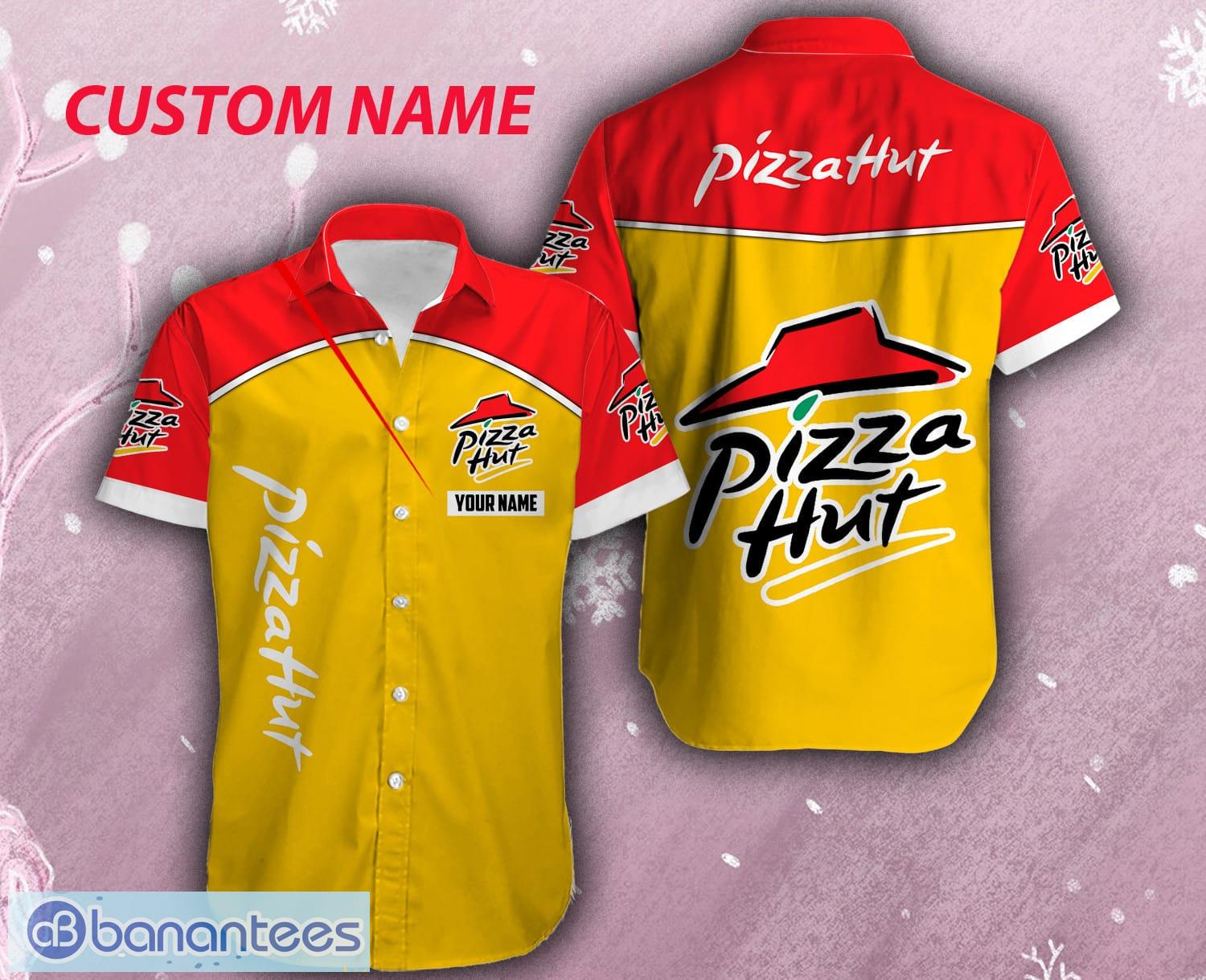 pizza hut personalized name logo limited edition all over print hawaiian shirt for summer holidays image Pizza Hut Personalized Name Logo Limited Edition All Over Print Hawaiian Shirt For Summer Holidays - pizza hut Personalized Name Logo Limited Edition All Over Print Hawaiian Shirt For Summer