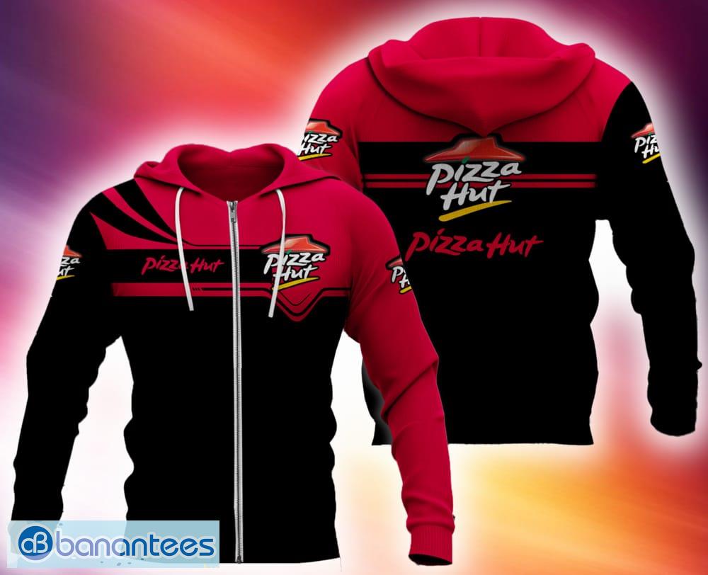 pizza hut wool brand hoodie all over print 3d zip hoodie for fans gift image Pizza Hut Wool Brand Hoodie All OVer Print 3D Zip Hoodie For Fans Gift - pizza hut Wool 3D Hoodie Zip Hoodie Brands Logo New Gift For Familys Christmas
