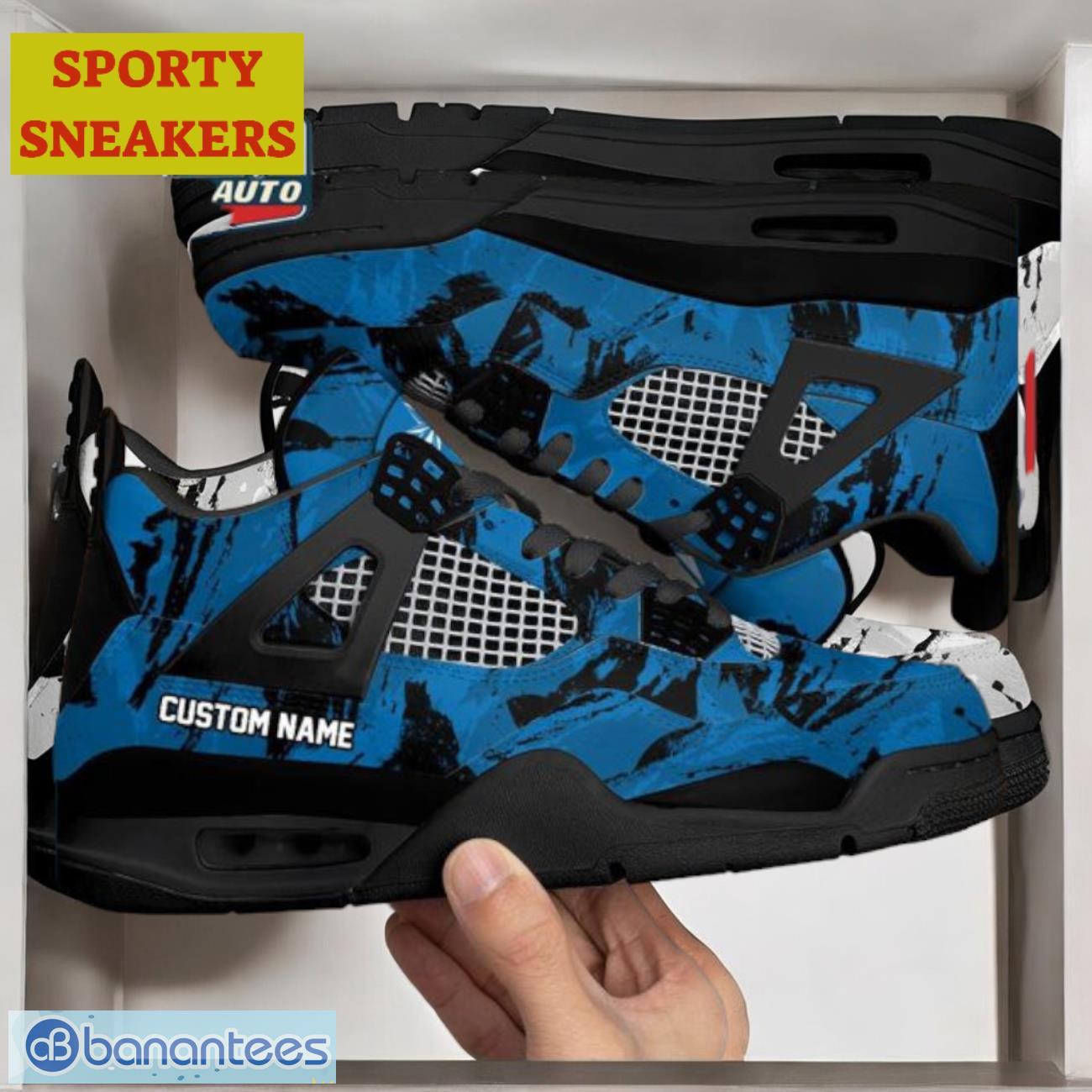 polaris mixing colors custom name air jordan 4 dynamic design for men women 1 image Polaris Mixing Colors Custom Name Air Jordan 4 Dynamic Design For Men Women Product Photo 2