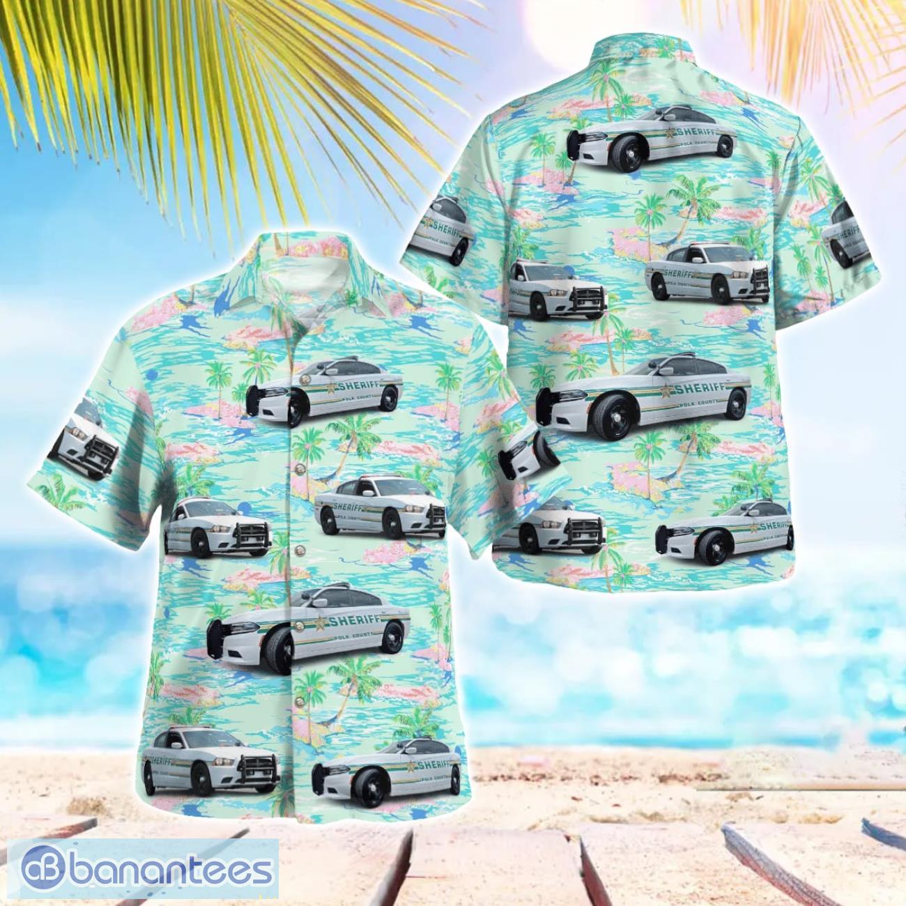 polk county sheriff 3d hawaiian shirt image Polk County Sheriff 3D Hawaiian Shirt Product Photo 1