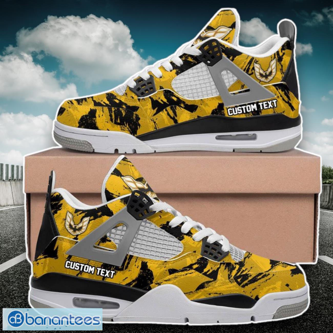 pontiac firebird mixing colors custom name air jordan 4 dynamic design for men women image Pontiac Firebird Mixing Colors Custom Name Air Jordan 4 Dynamic Design For Men Women Product Photo 1