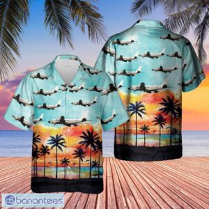 Royal Air Force Boeing RC-135W Rivet Joint Hawaiian Shirt Beach Summer Shirt Product Photo 1