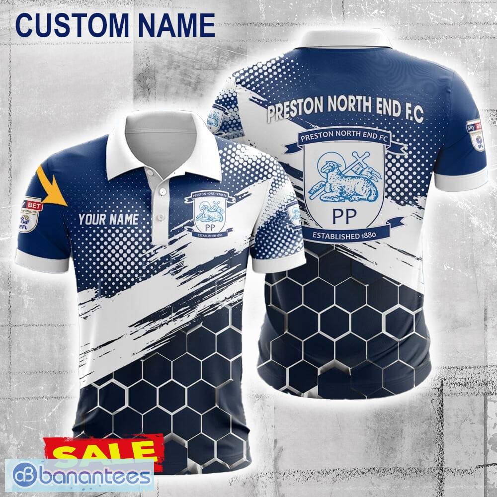 preston north end fc 3d polo shirt new trending for men women fans custom name image Preston North End F.C 3D Polo Shirt New Trending For Men Women Fans Custom Name - Preston North End F.C 3D Polo Shirt New Trending For Men Women Fans Custom Name