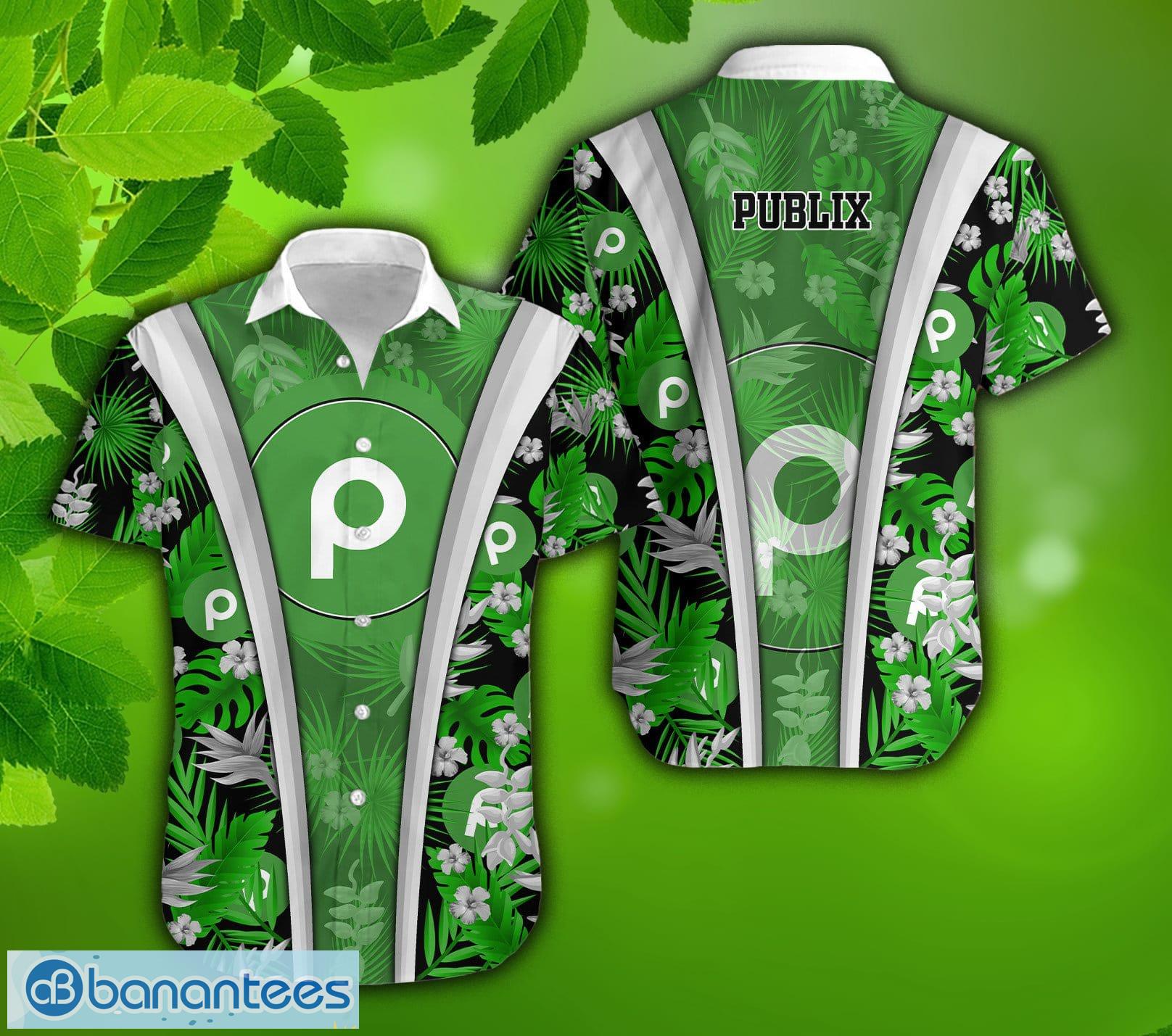 publix logo print 3d hawaiian shirt for summer holidays image Publix Logo Print 3D Hawaiian Shirt For Summer Holidays - publix Logo Print 3D Hawaiian Shirt Tropical Aloha For Mens
