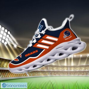 Custom Name NFL Chicago Bears Sneakers Sport Team Max Soul Shoes For Men Women Product Photo 3