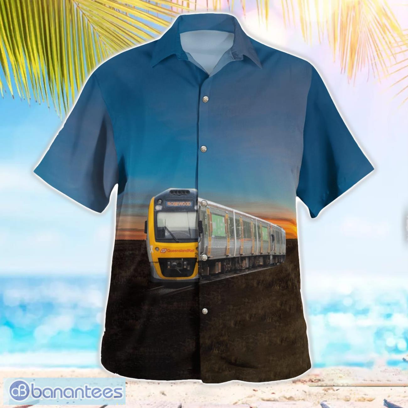 queensland rail qr suburban multiple unit smu260 hawaiian shirt beach summer shirt 1 image Queensland Rail (QR) Suburban Multiple Unit (SMU260) Hawaiian Shirt Beach Summer Shirt Product Photo 2