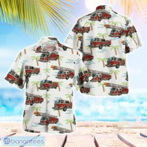 Farmingdale, New York, Farmingdale Fire Department 3D Hawaiian Shirt Gift For Summer Product Photo 1