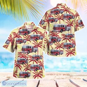 Mogadore, Ohio, Village Of Mogadore Fire Department Aloha Hawaiian Shirt Product Photo 1