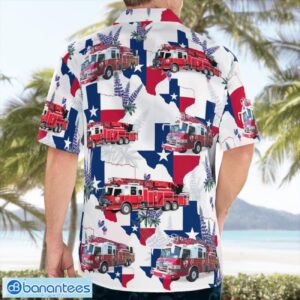 Tomball Fire Department 3D Summer Aloha Hawaiian Shirt Product Photo 2