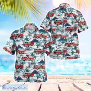 Liverpool, New York, Liverpool Fire Department Summer Hawaiian Shirt For Men Women Product Photo 1